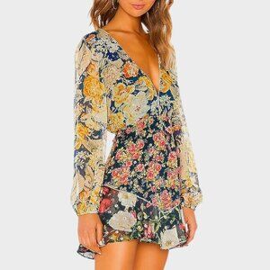 Hemant & Nandita Della Ruffle Mini Dress Great Condition - Med